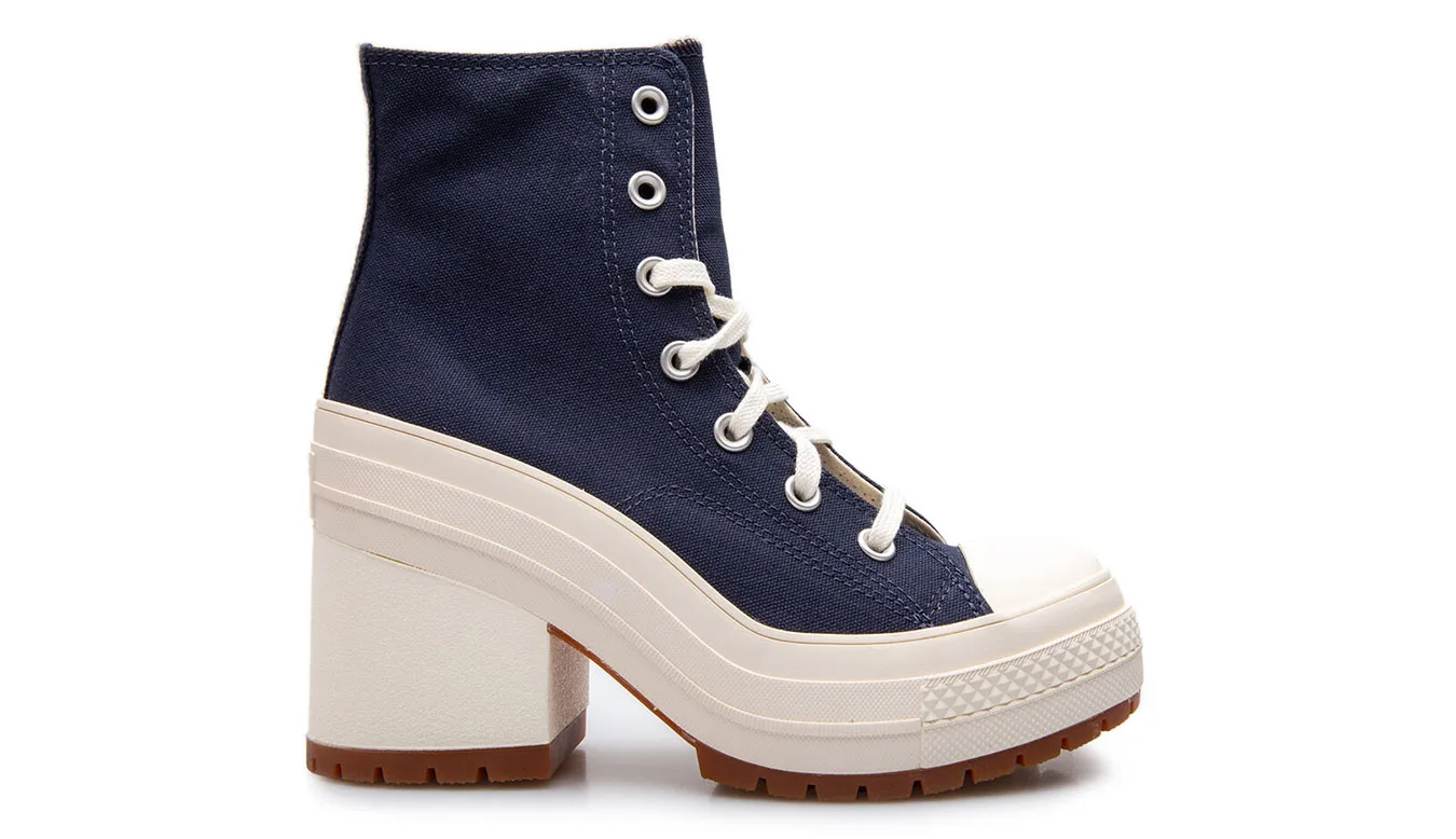 Дамски кецове Converse Chuck 70 De Luxe Heel сини – Azul – Дамски ниски кецове