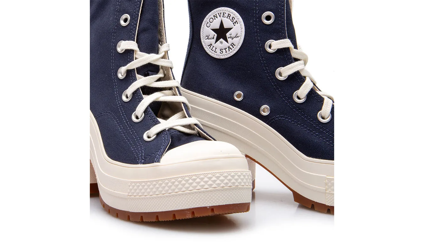 Дамски кецове Converse Chuck 70 De Luxe Heel сини – Azul – Дамски ниски кецове