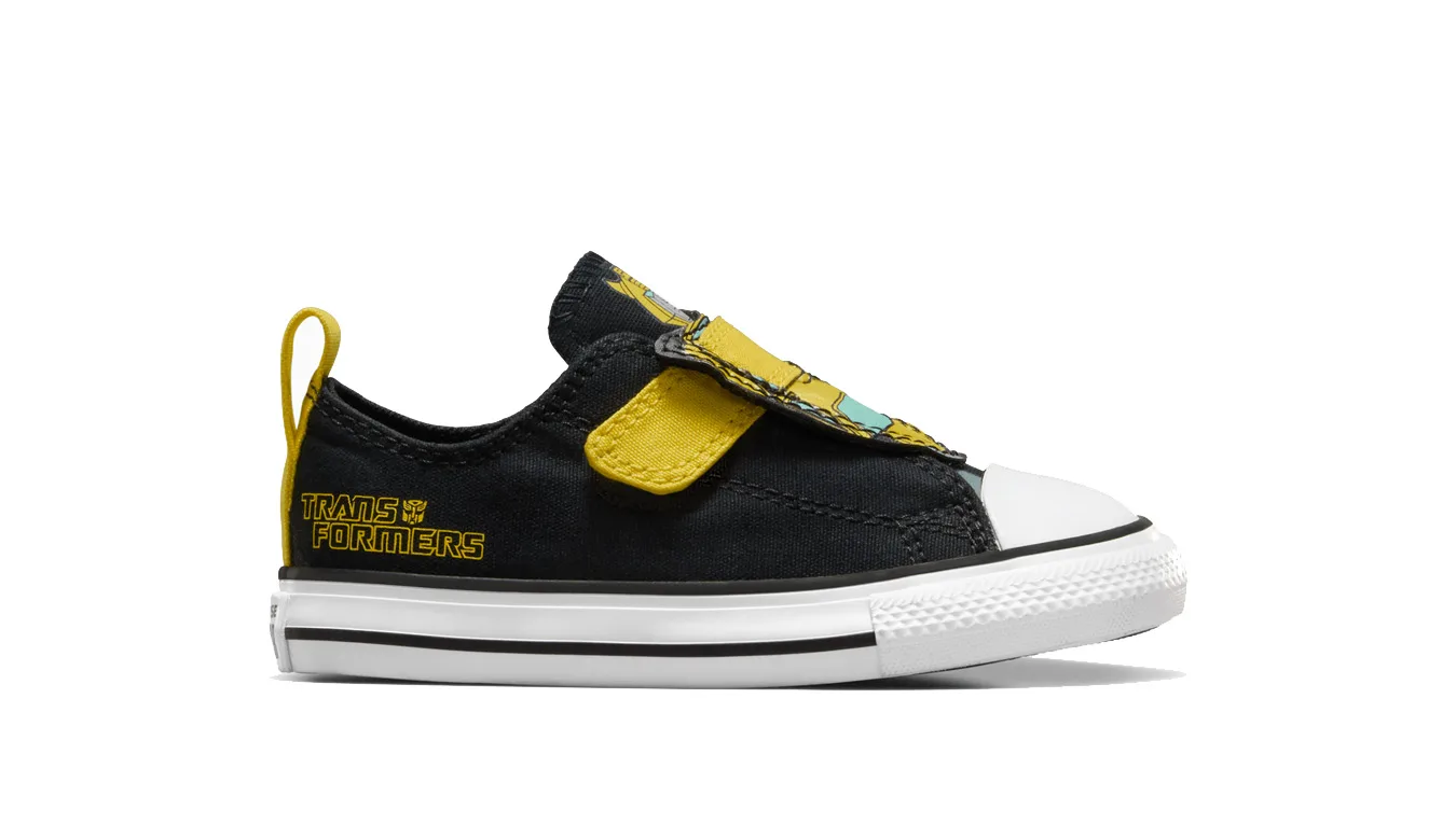 Детски кецове Converse x Transformers Chuck Taylor All Star A11661C черни – Preto – Детски ниски кецове