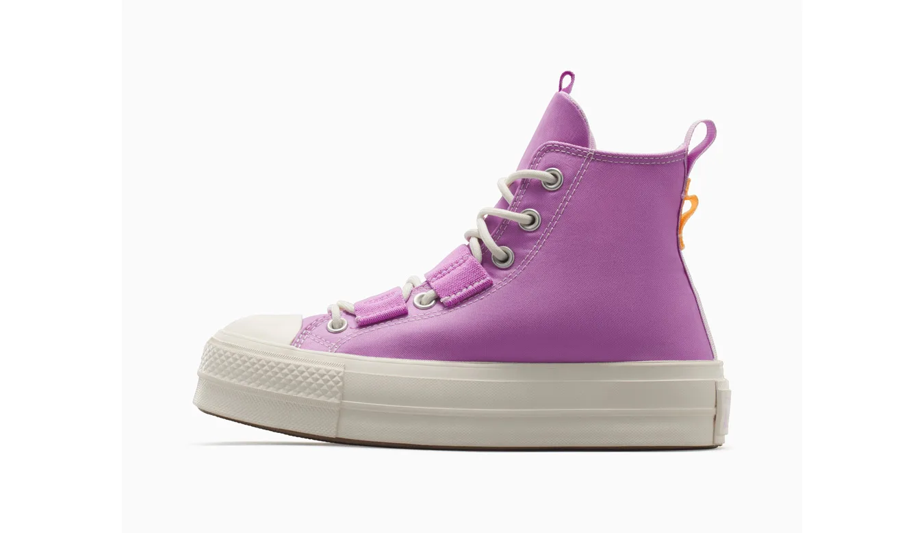 Дамски високи кецове Converse Chuck Taylor All Star Lift Platform A07602C лилави – Roxo