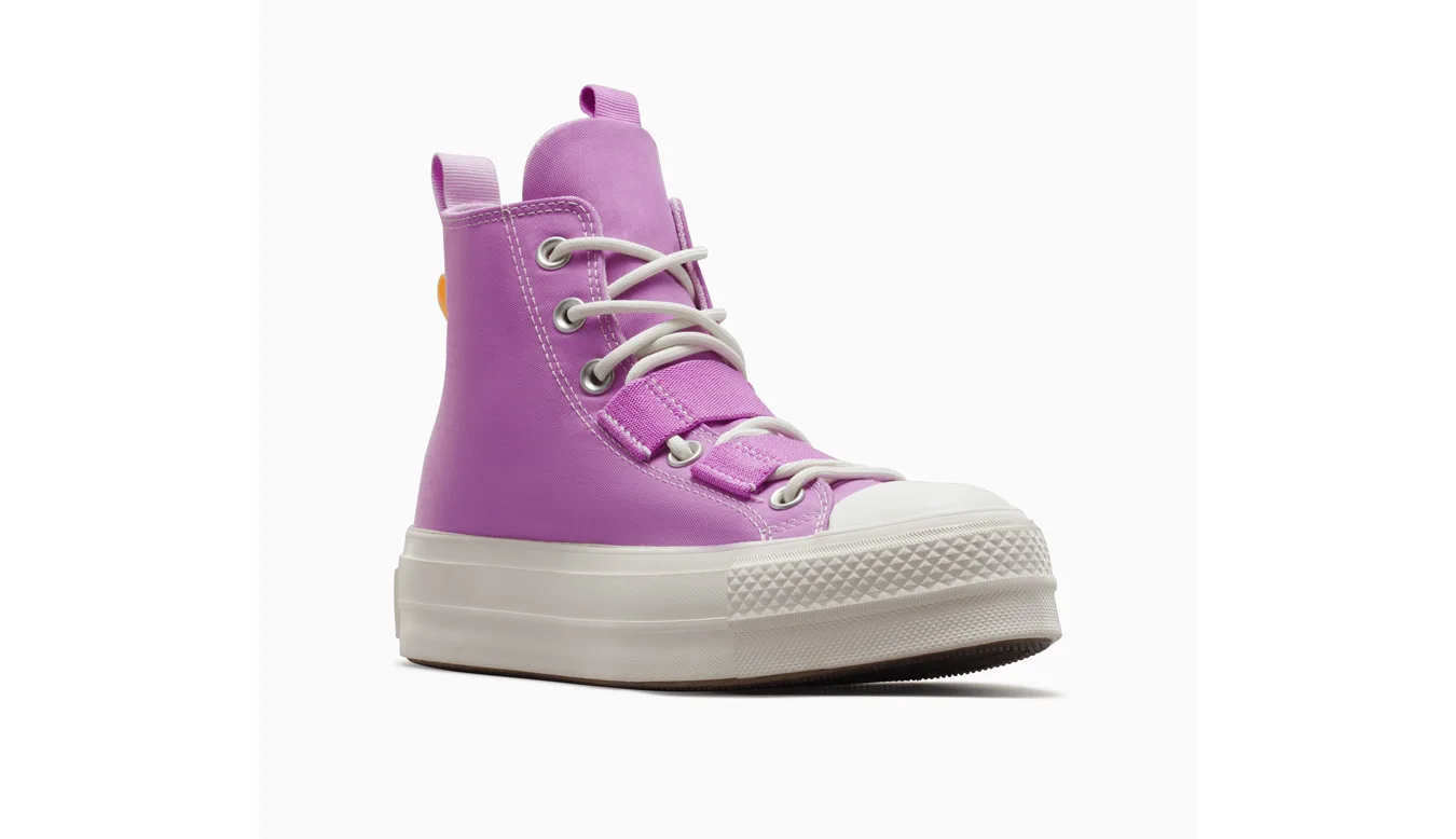 Дамски високи кецове Converse Chuck Taylor All Star Lift Platform A07602C лилави – Roxo