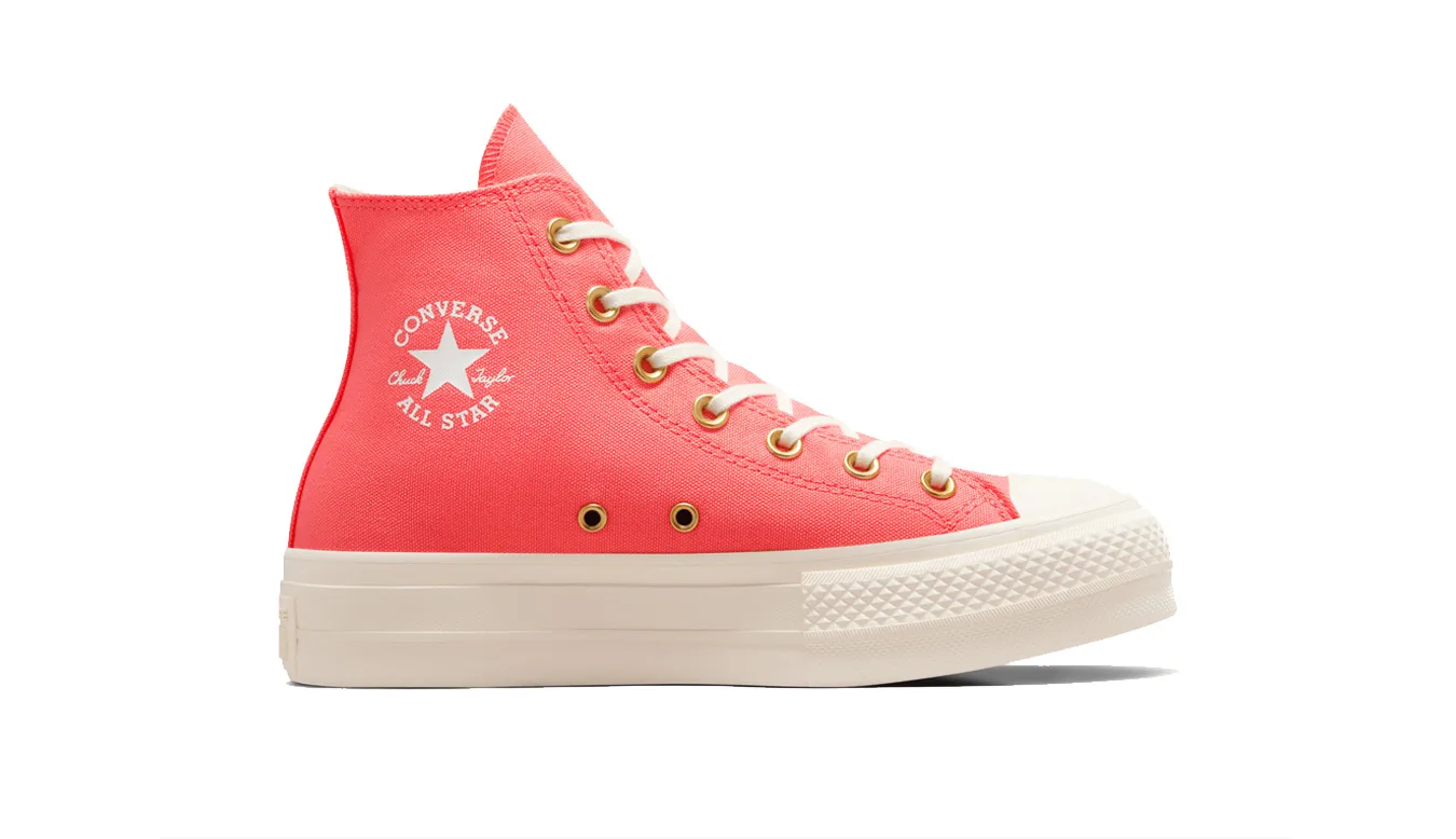 Дамски високи кецове Converse Chuck Taylor All Star Lift Platform A09914C розови – Rosa
