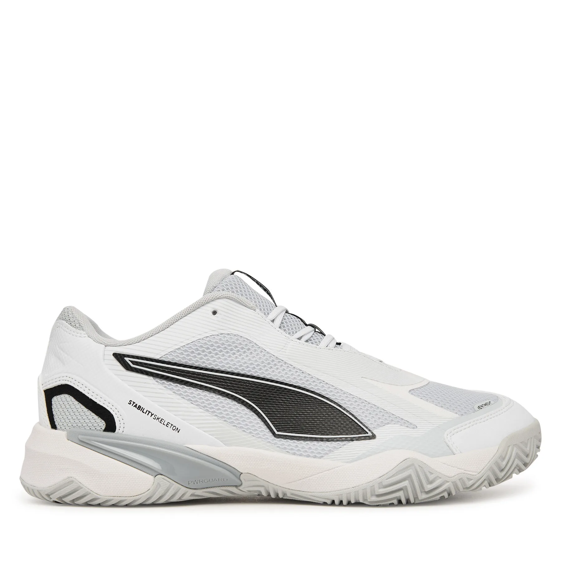 Мъжки обувки за зала Puma Solarstrike 4 бели – Бял – Обувки за спортове на закрито