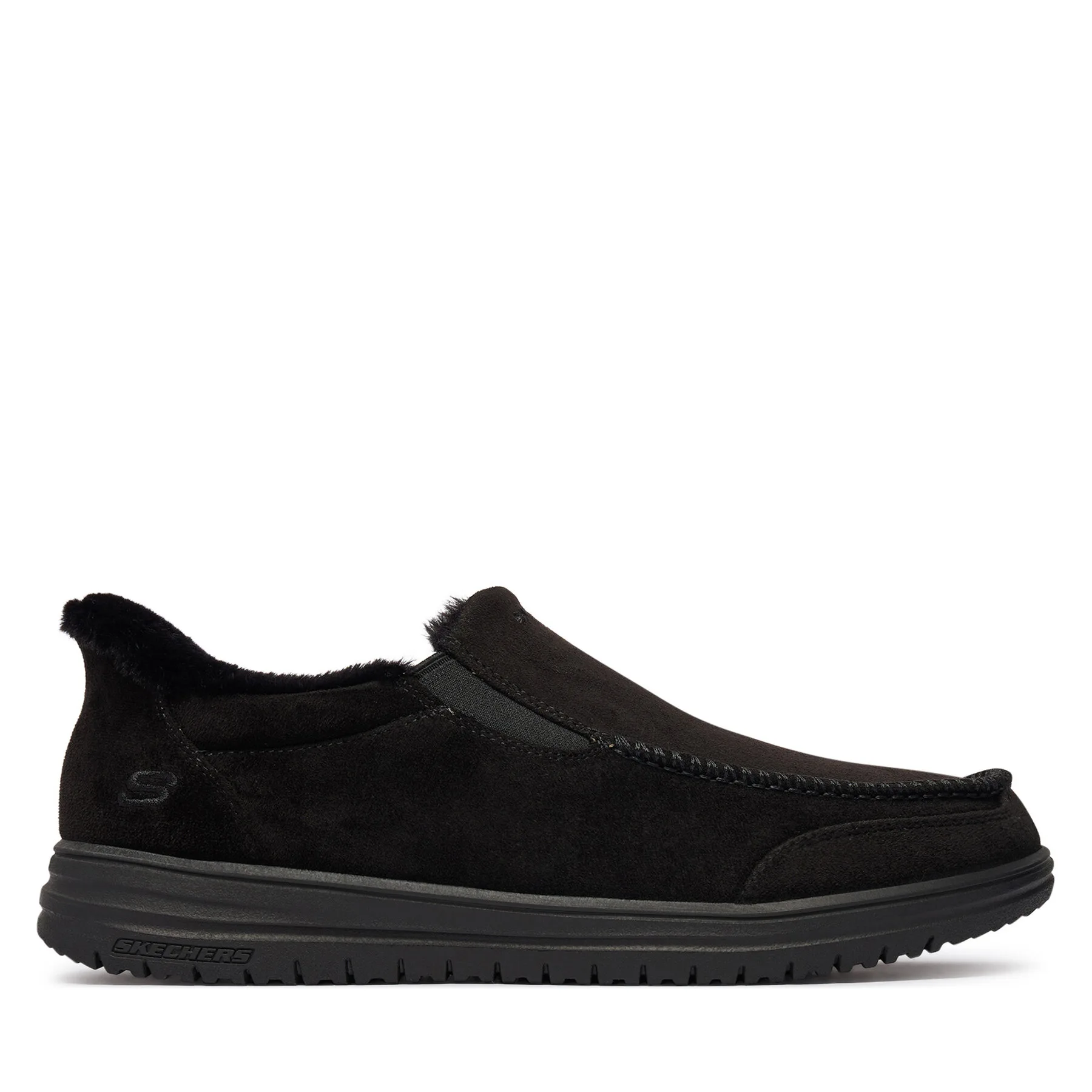 Мъжки обувки Skechers Murette Scofield черни – Черен – Мъжки ежедневни затворени обувки