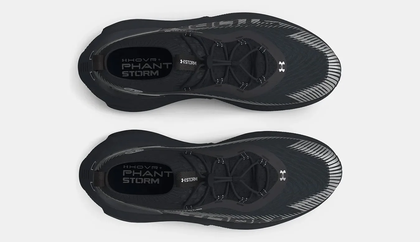 Under Armour U Phantom 4 Storm Blk Homens - Preto - 3027625-001-11.5 - Size: 11.5 – Мъжки маратонки