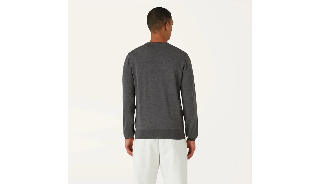 K-Way Sebastien Merino Grey MD Mel Homens - Cinza - K6113BW-48M – Мъжки худита