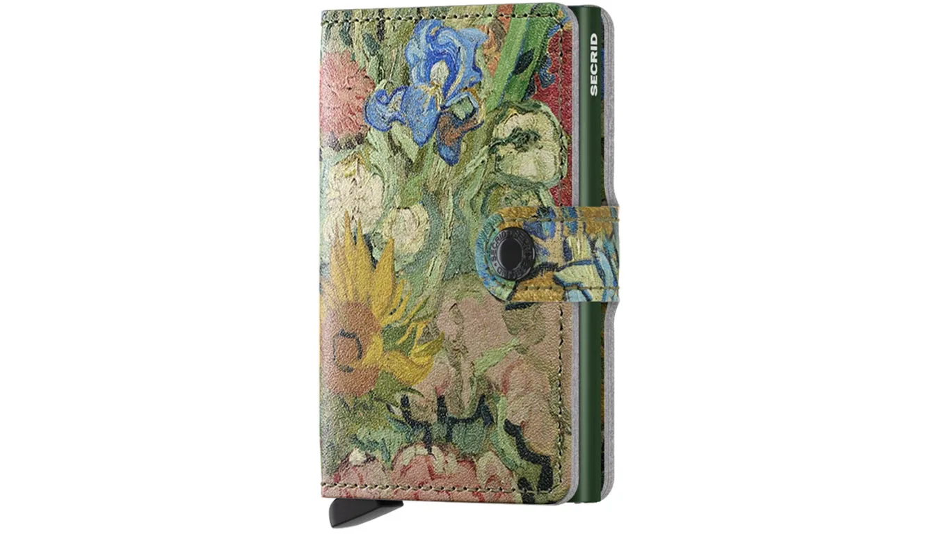 Портмоне Secrid Miniwallet Art Bouquet многоцветно – Multicolorido – Мъжки портмонета
