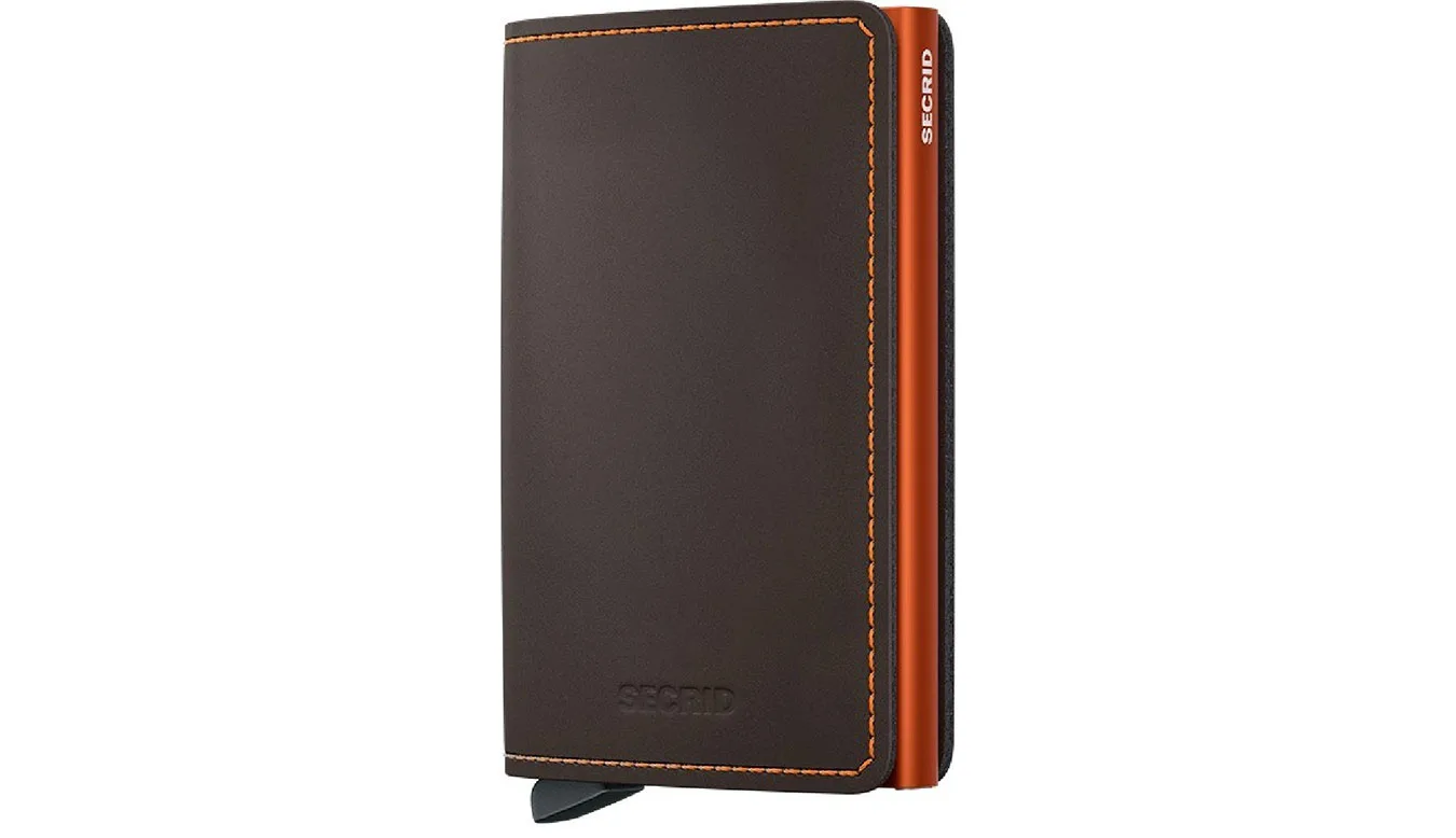 Портмоне Secrid Slimwallet Matte Truffle оранжево – Laranja – Мъжки портмонета