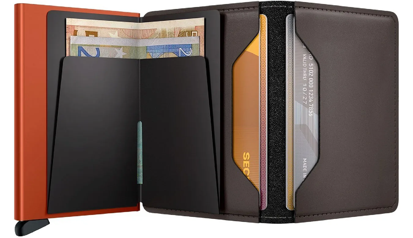 Портмоне Secrid Slimwallet Matte Truffle оранжево – Laranja – Мъжки портмонета