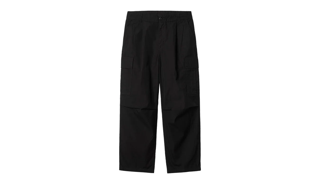 Мъжки панталон Carhartt WIP Cole черен – Preto – Мъжки текстилни панталони