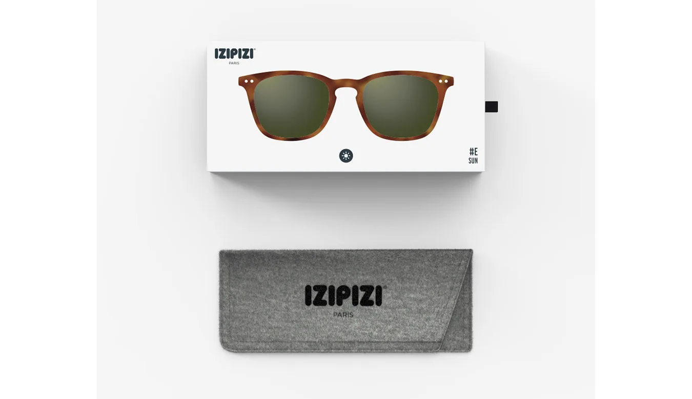 IZIPIZI SUN E Havane Unisex - Óculos de sol Izipizi - Castanho - SLMSEC238-00 – Слънчеви очила