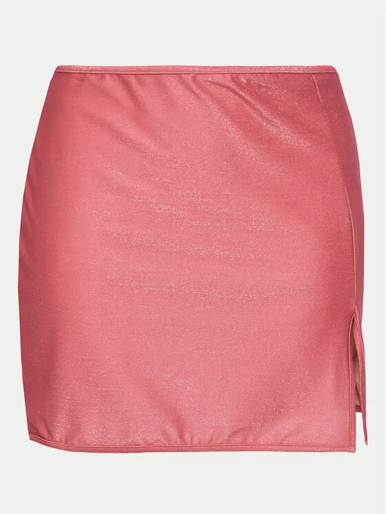 Дамска мини пола Guess KC632 розова – Дамски мини поли