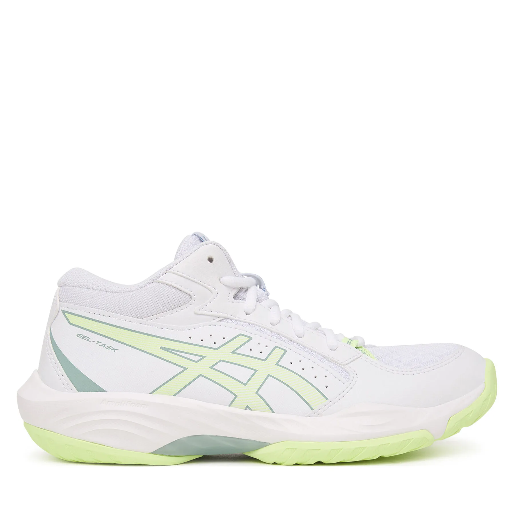 Дамски обувки за зала Asics Gel-Task Mt 5 бели – Бял – Обувки за спортове на закрито
