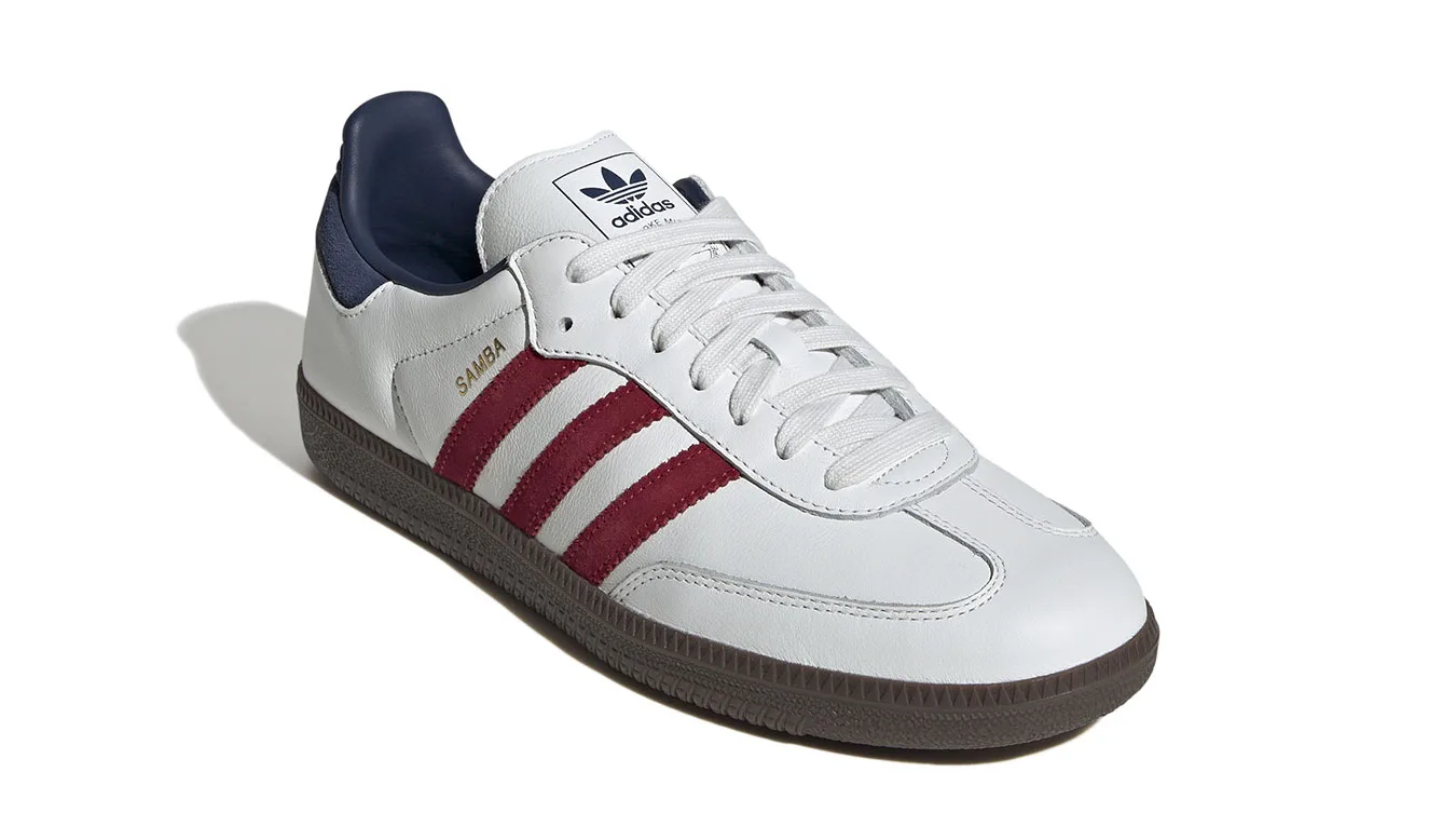 Мъжки маратонки adidas Originals Samba OG IH4881 бели – Branco – Мъжки ниски маратонки