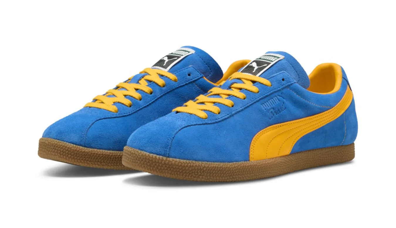 Puma Brasil Vivid Blue Homens - Azul - 401048-04 – Мъжки маратонки