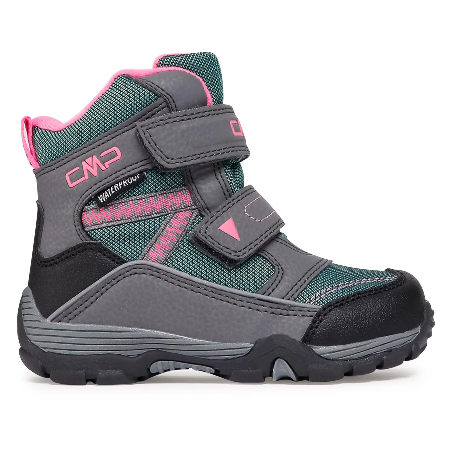 Детски апрески CMP Pyry Snow Boot Wp сиви – Апрески за момчета