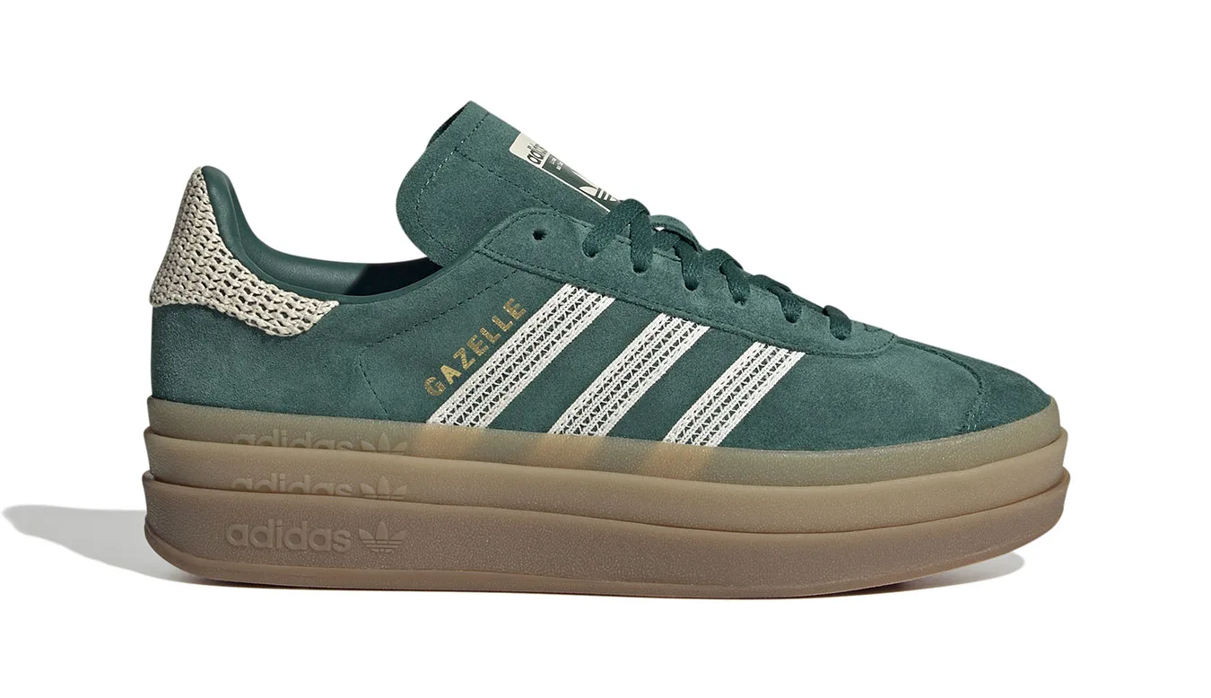 adidas Gazelle Bold W Green JS3358 Mulheres - Verde - JS3358 – Дамски маратонки