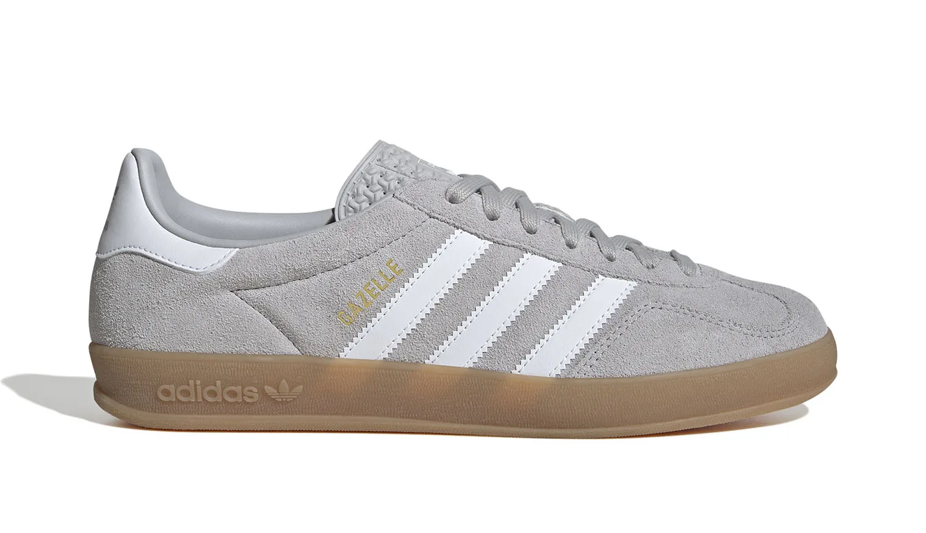 adidas Gazelle Indoor Grey JQ0176 Homens - Cinza - JQ0176 – Спортни обувки