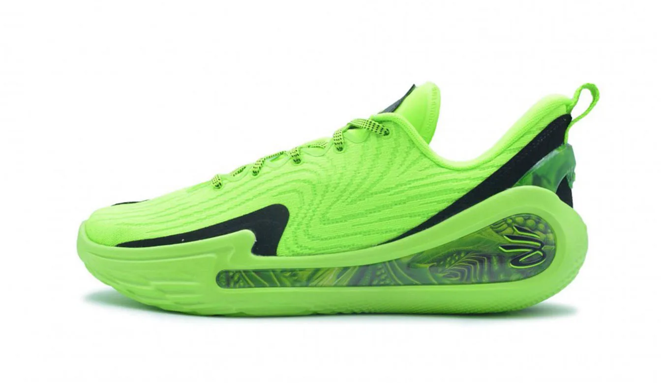 Мъжки маратонки Under Armour Curry 12 Extraterrestrial зелени – Verde – Мъжки ниски маратонки
