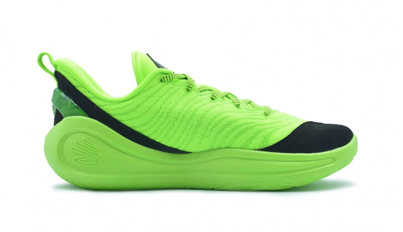 Мъжки маратонки Under Armour Curry 12 Extraterrestrial зелени – Verde – Мъжки ниски маратонки