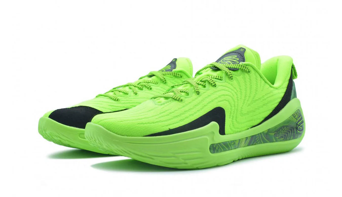 Мъжки маратонки Under Armour Curry 12 Extraterrestrial зелени – Verde – Мъжки ниски маратонки