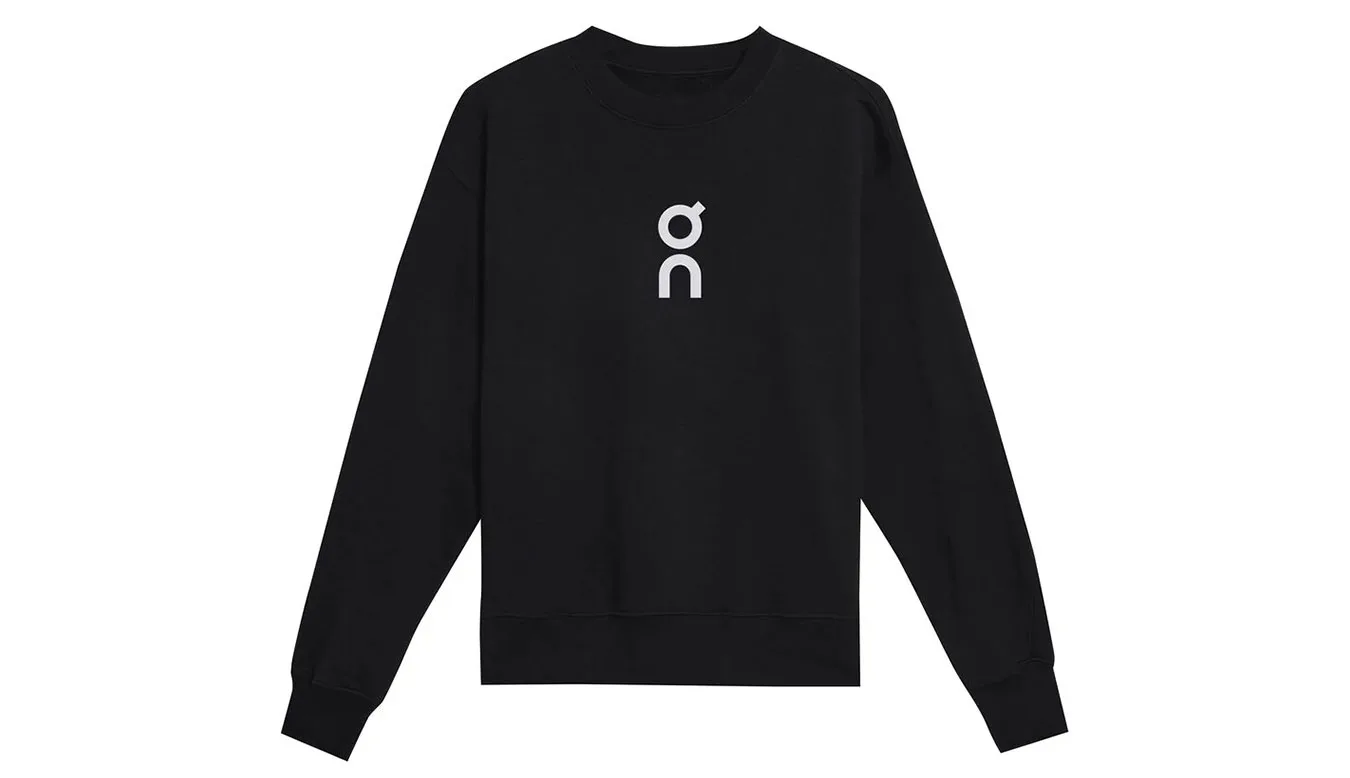 On Club Crew W Black Mulheres - Preto - 1WE10470553 – Дамски худита