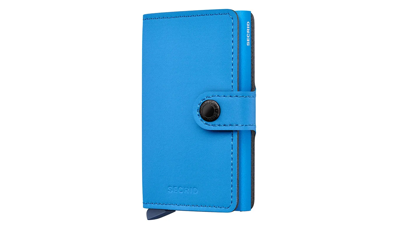 Secrid Miniwallet Yard powder Ultra Blue Unisex - Carteira Secrid - Azul - MYp-Ultra-Blue – Портмонета