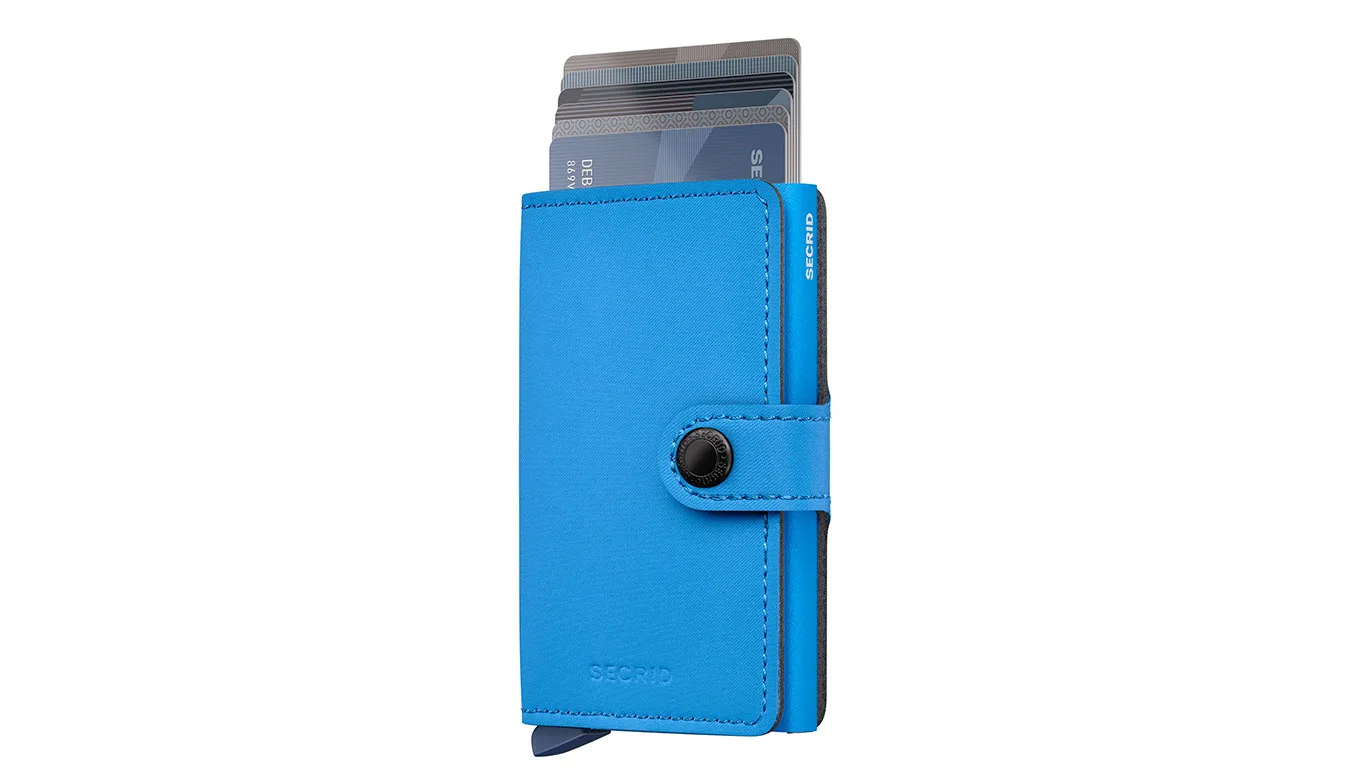 Secrid Miniwallet Yard powder Ultra Blue Unisex - Carteira Secrid - Azul - MYp-Ultra-Blue – Портмонета