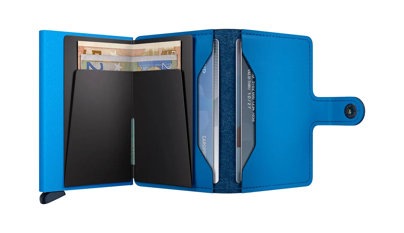 Secrid Miniwallet Yard powder Ultra Blue Unisex - Carteira Secrid - Azul - MYp-Ultra-Blue – Портмонета