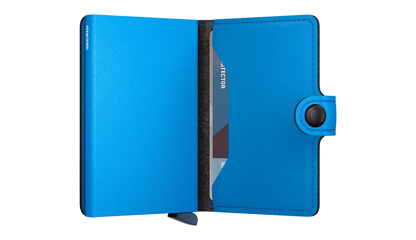 Secrid Miniwallet Yard powder Ultra Blue Unisex - Carteira Secrid - Azul - MYp-Ultra-Blue – Портмонета