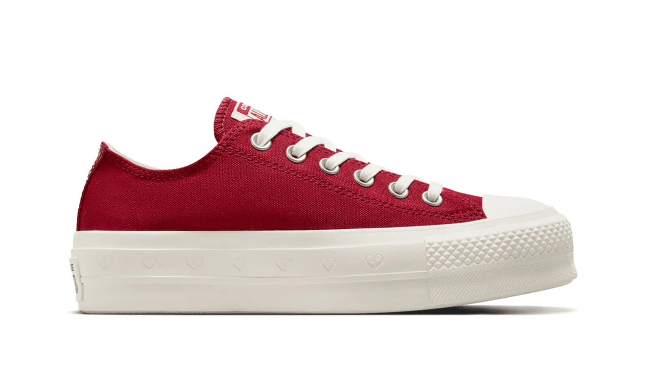 Дамски високи кецове Converse Chuck Taylor All Star Lift A13653C червени – Vermelho