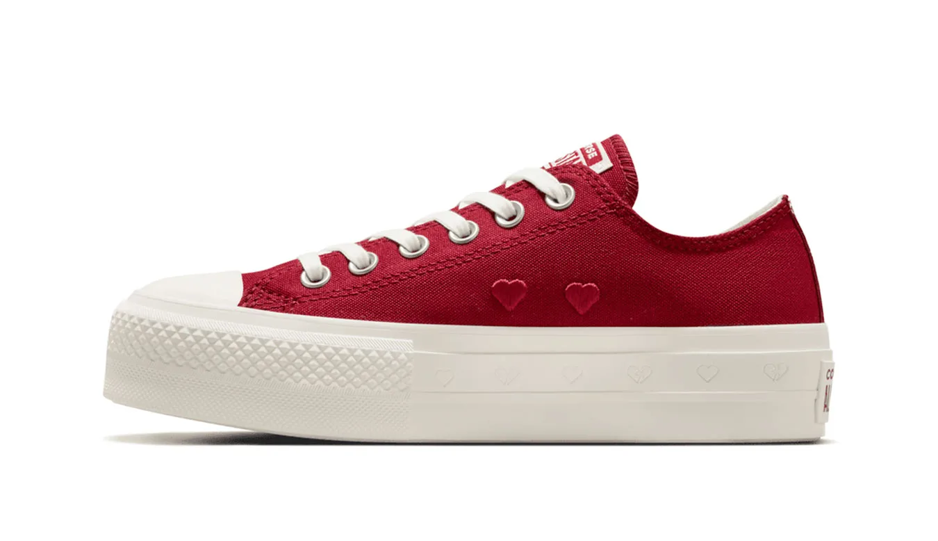 Дамски високи кецове Converse Chuck Taylor All Star Lift A13653C червени – Vermelho
