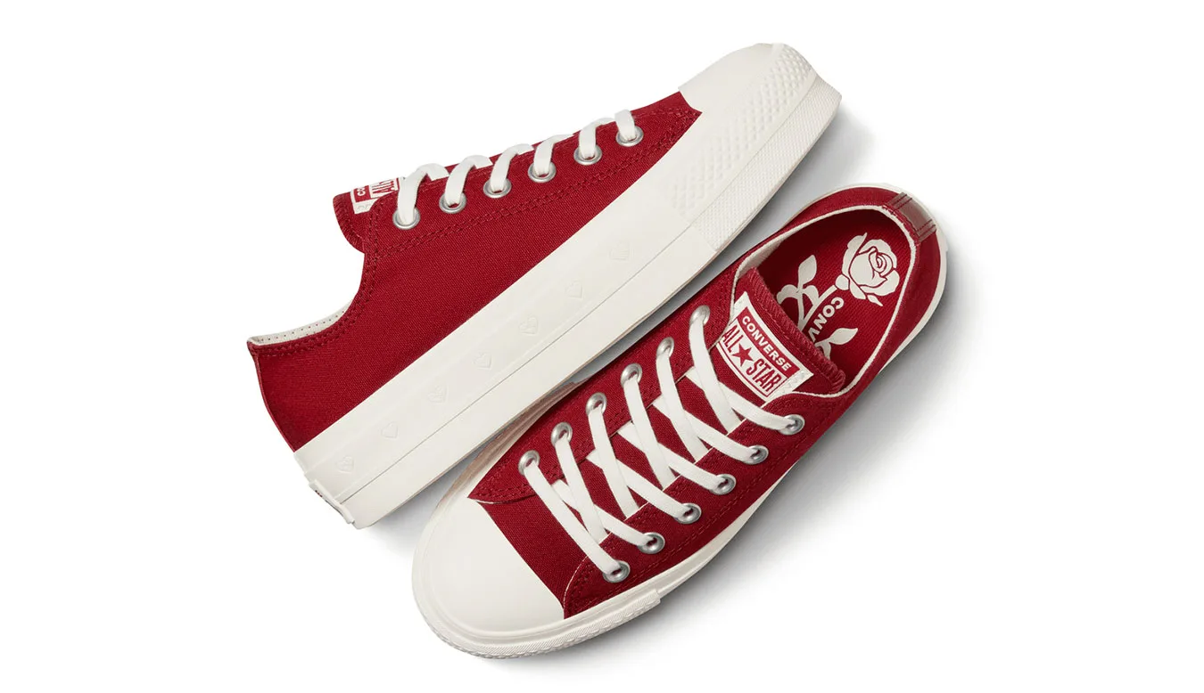 Дамски високи кецове Converse Chuck Taylor All Star Lift A13653C червени – Vermelho