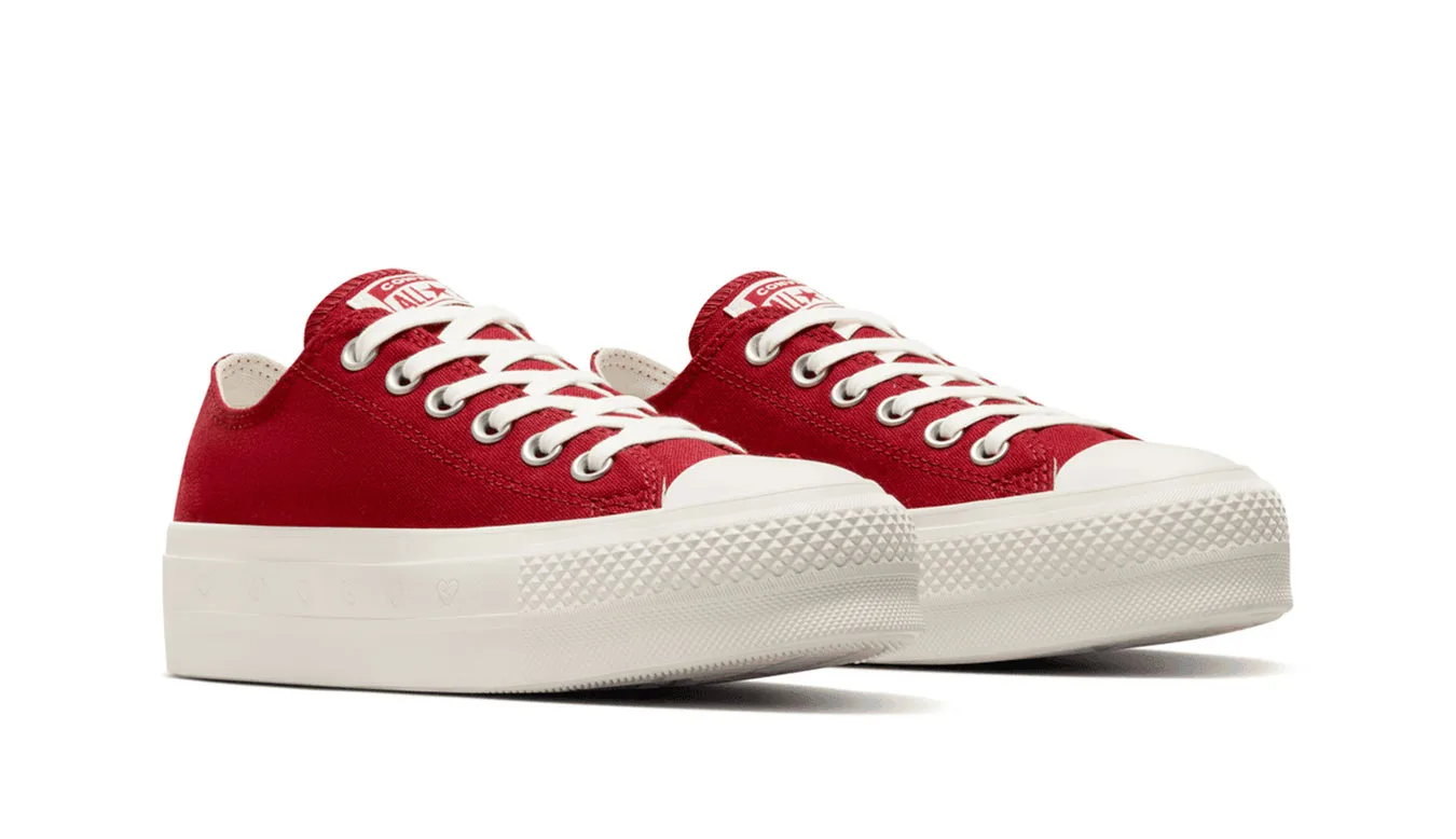 Дамски високи кецове Converse Chuck Taylor All Star Lift A13653C червени – Vermelho