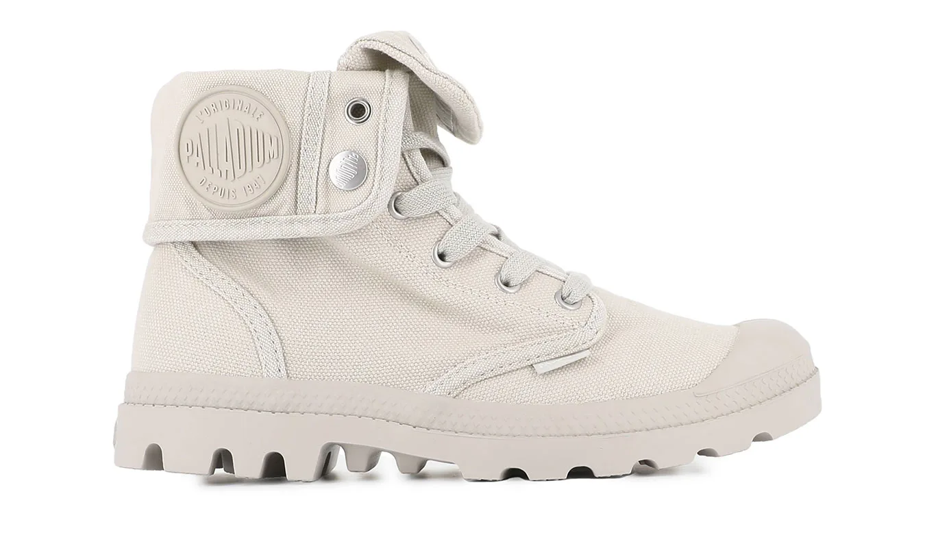 Дамски боти Palladium Baggy Natural сиви – Cinza – Дамски равни боти