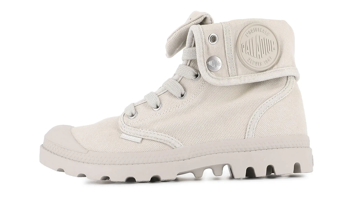 Дамски боти Palladium Baggy Natural сиви – Cinza – Дамски равни боти