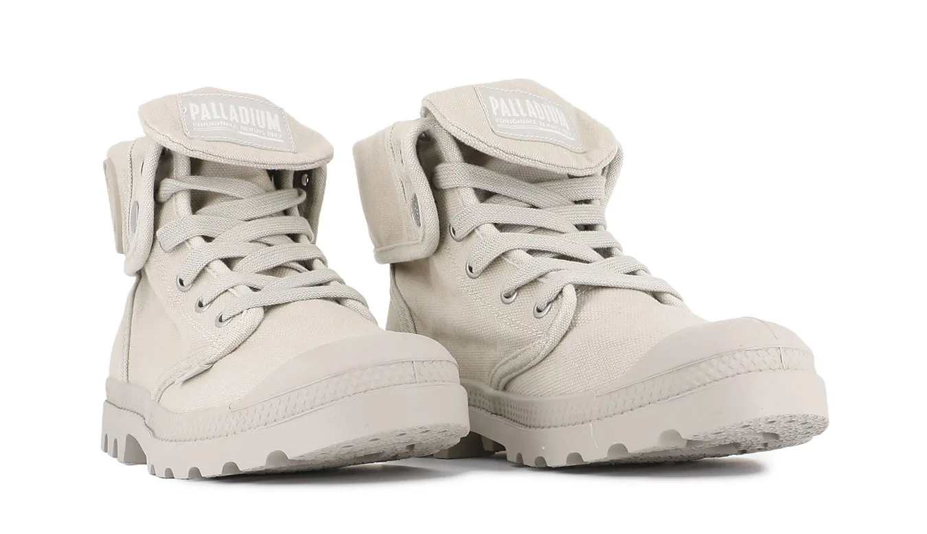 Дамски боти Palladium Baggy Natural сиви – Cinza – Дамски равни боти