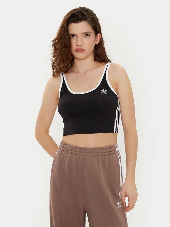 Дамски топ adidas adicolor черен – Дамски топове