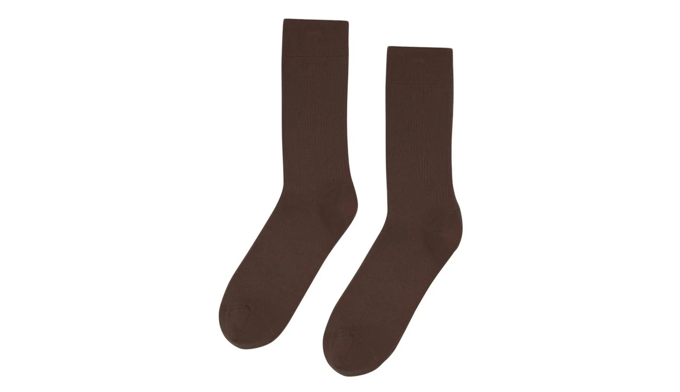 Colorful Standard Classic Organic Socks Brown Homens - Castanho - CS6001-CB – Мъжки чорапи