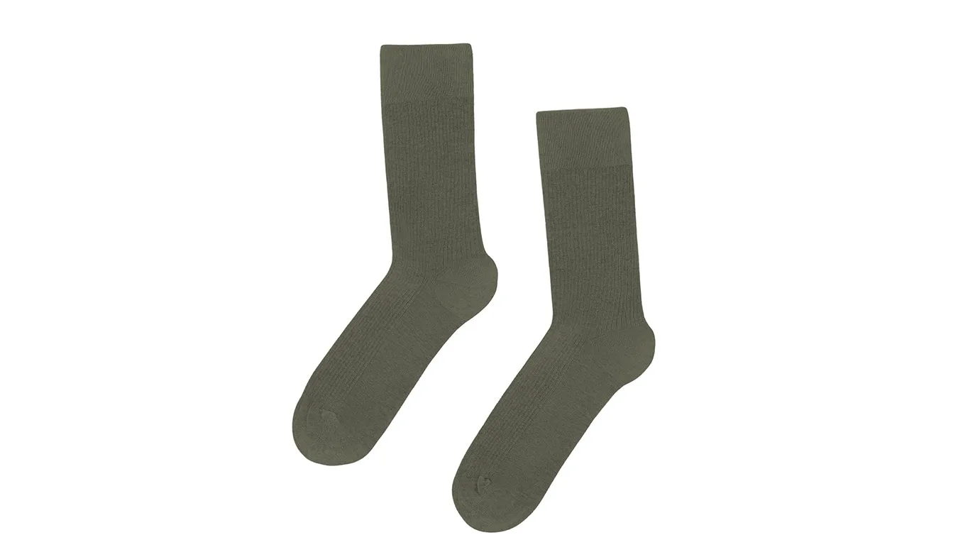 Colorful Standard Classic Organic Socks Green Homens - Verde - CS6001-DO – Мъжки чорапи