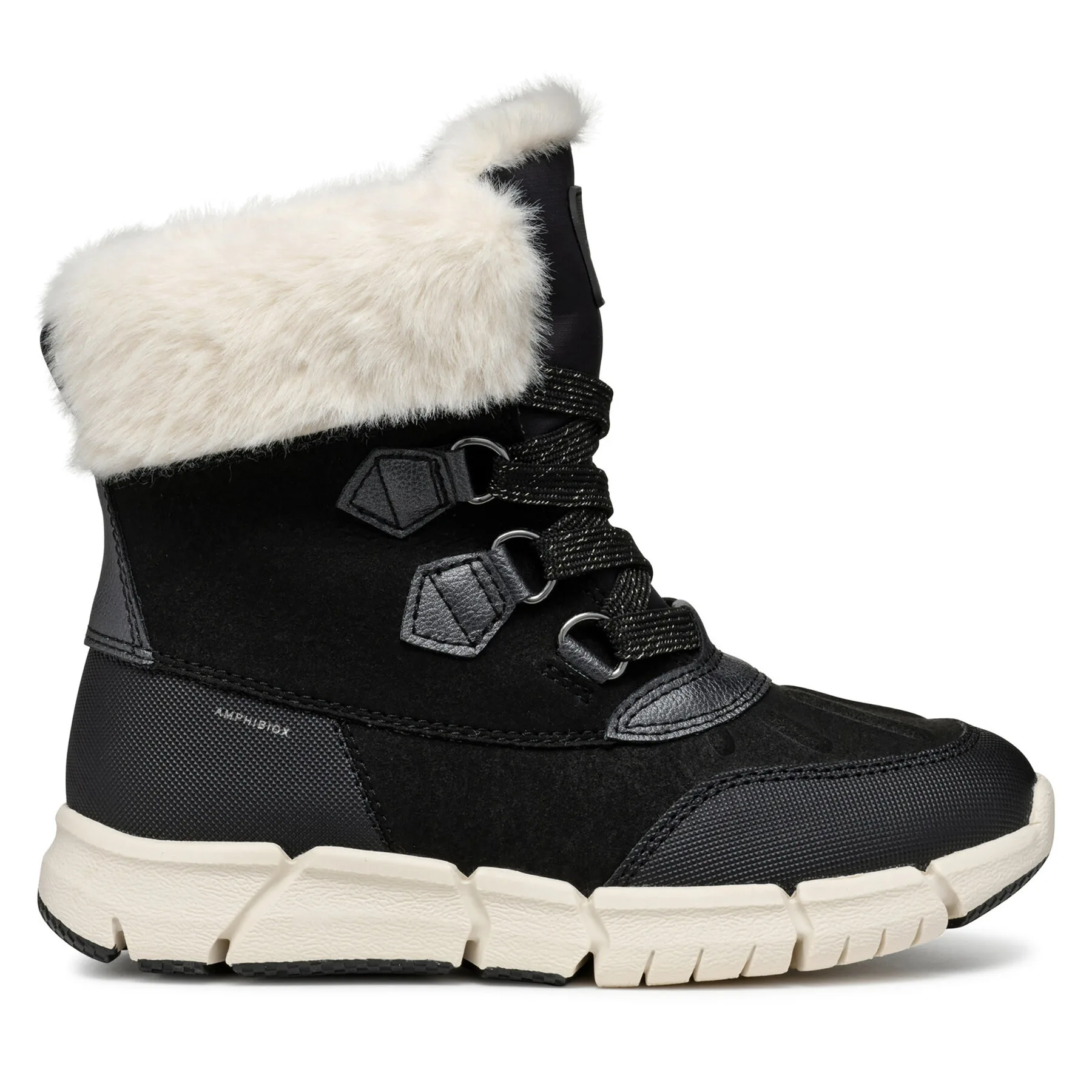 Апрески Geox J Flexyper Girl B Ab J46APA 0AU50 C9B1P M Черен – Апрески за момичета