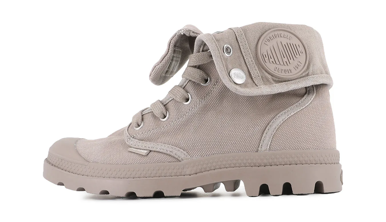Дамски боти Palladium Baggy Vintage кафяви – Castanho – Дамски равни боти