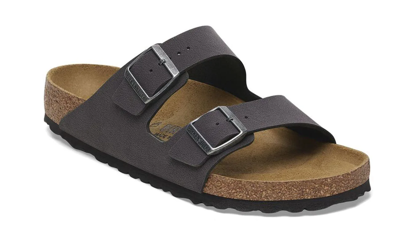 Чехли Birkenstock Arizona Birko-Flor Birkibuc сиви – Cinza – Чехли и джапанки унисекс