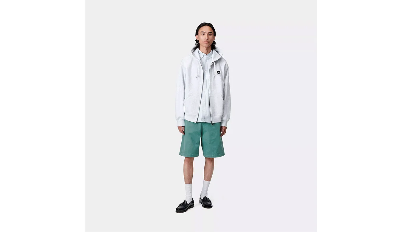 Carhartt WIP Floyde Short Green Homens - Verde - I033587_2ZU_GD – Мъжки къси панталони
