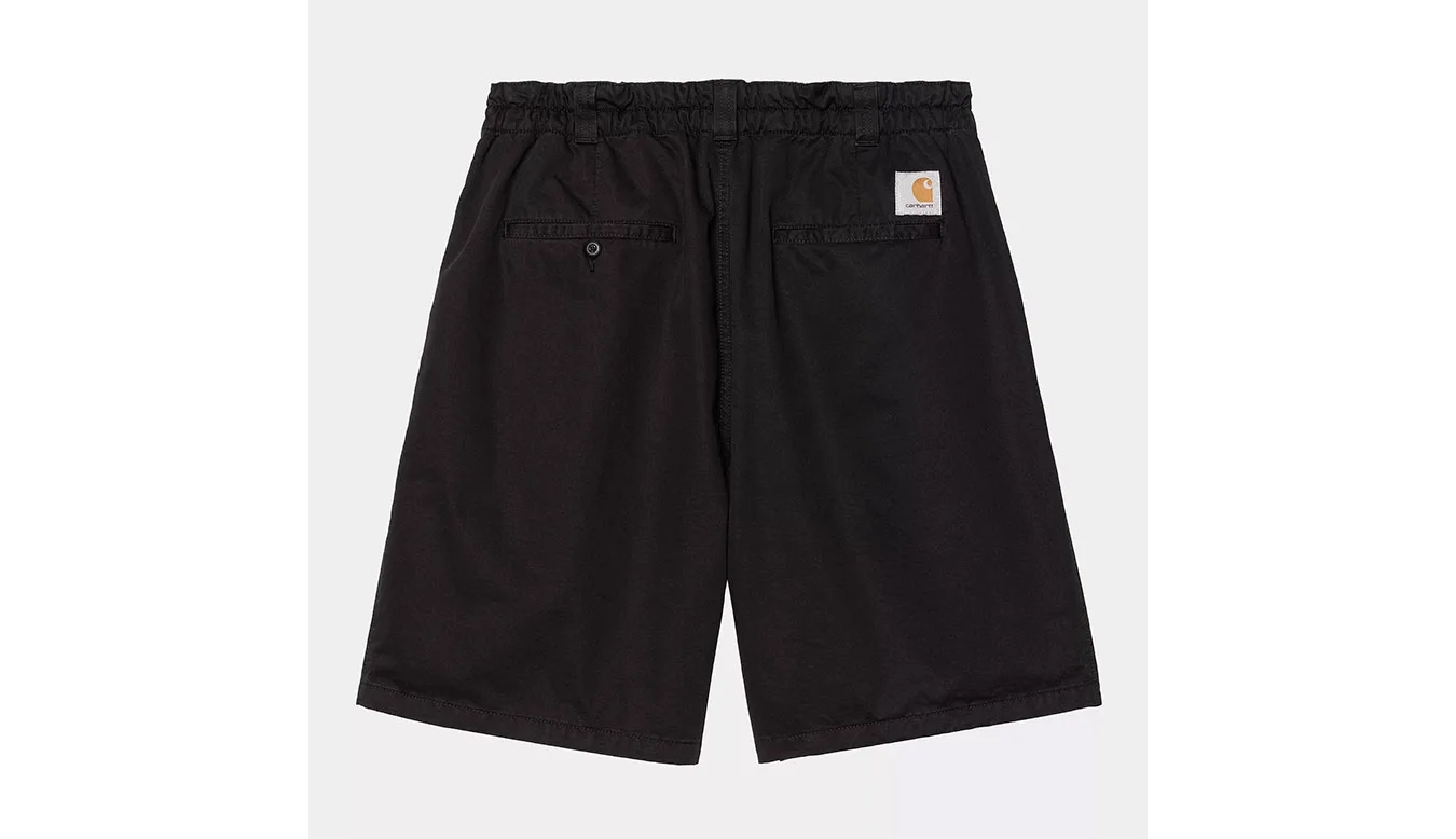 Carhartt WIP Marv Short Black Homens - Preto - I034813_89_06-L - Size: L – Мъжки къси панталони