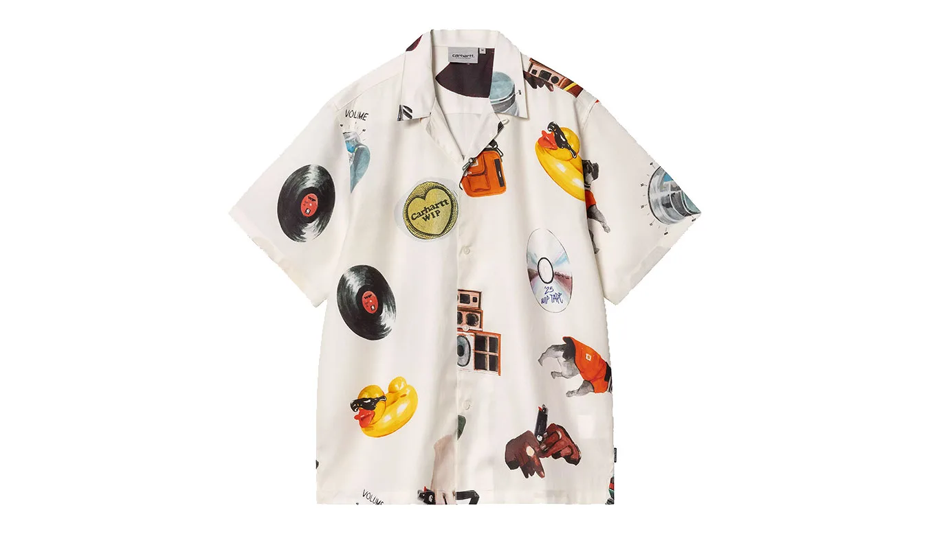 Carhartt WIP S/S Jacob Rochester Shirt Homens - Multicolorido - I034574_2UK_XX – Мъжки ризи