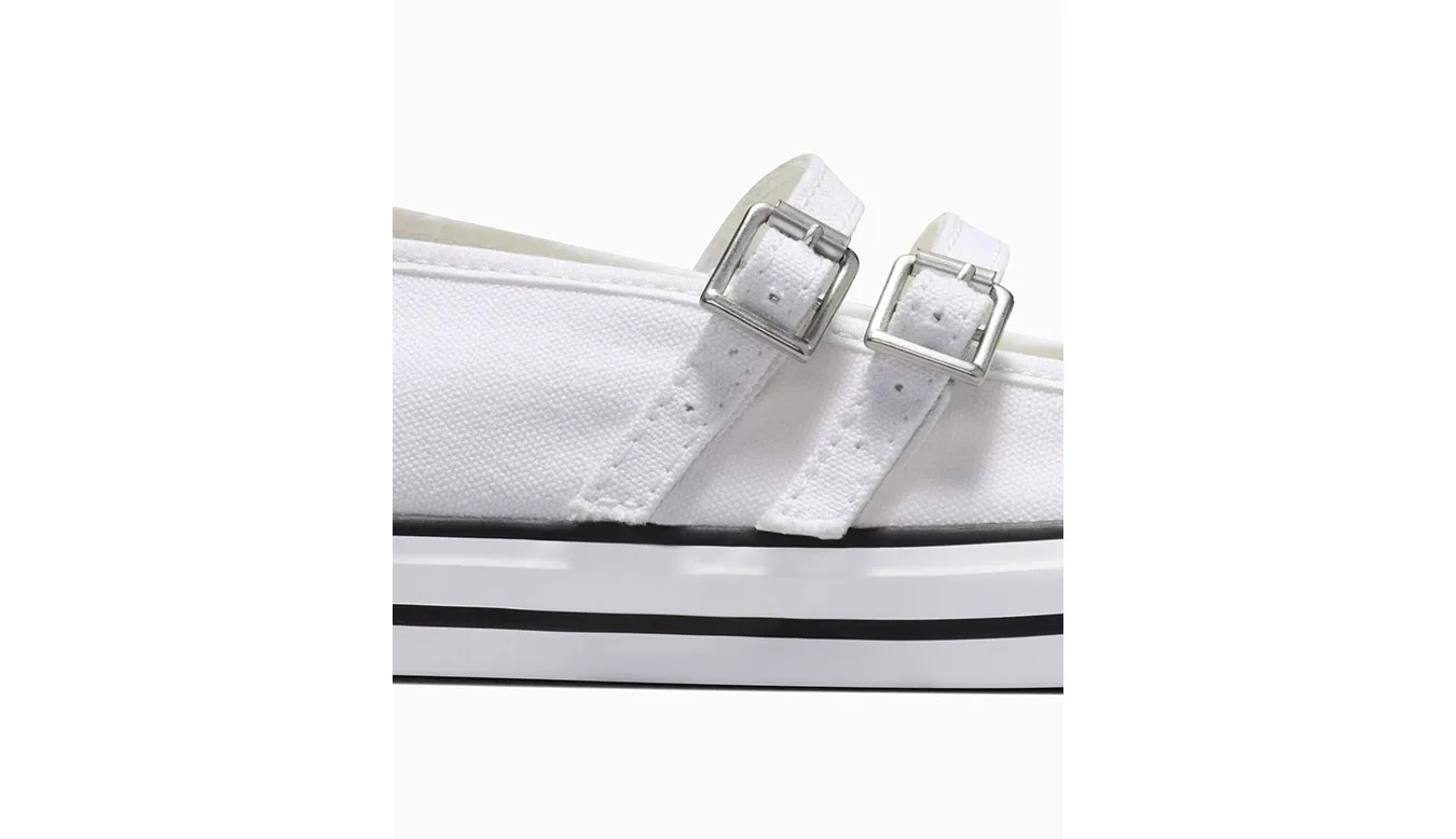 Дамски балеринки Converse Chuck Taylor All Star Dainty Mary Jane бели – Branco