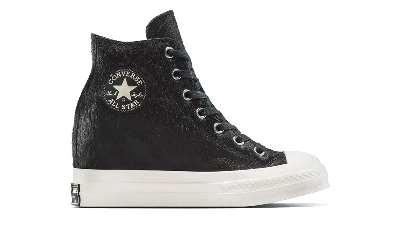 Дамски кецове Converse Chuck 70 Wedge черни – Preto – Дамски ниски кецове