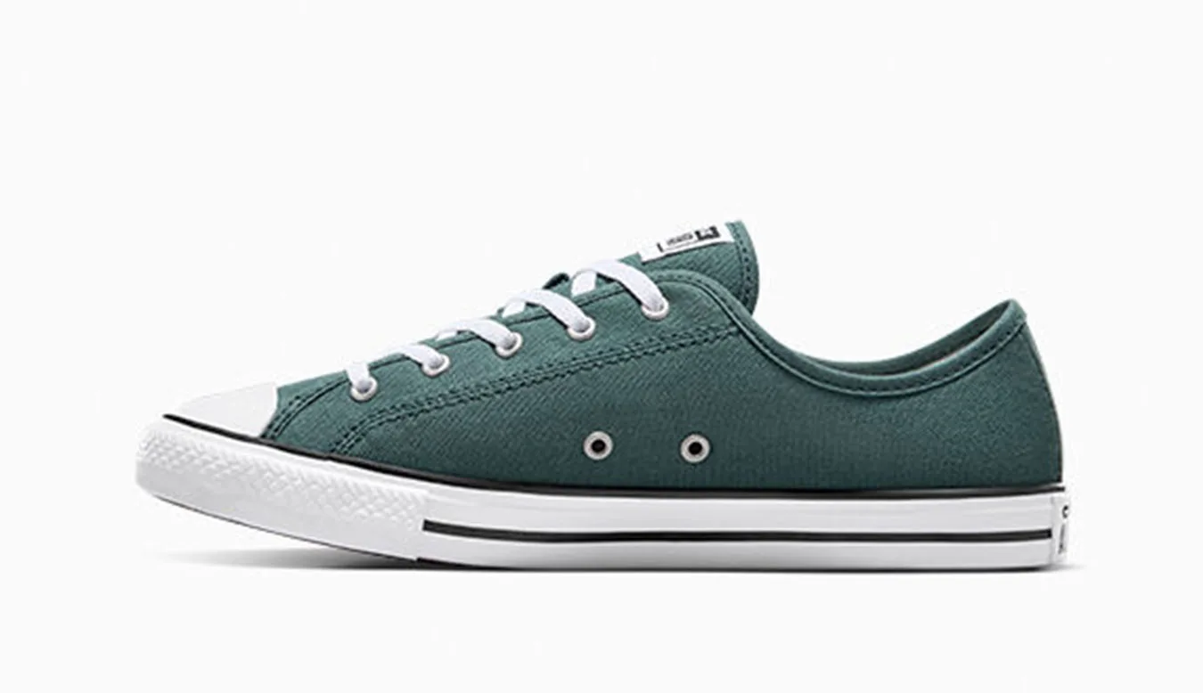 Дамски кецове Converse Chuck Taylor All Star Dainty зелени – Verde – Дамски ниски кецове
