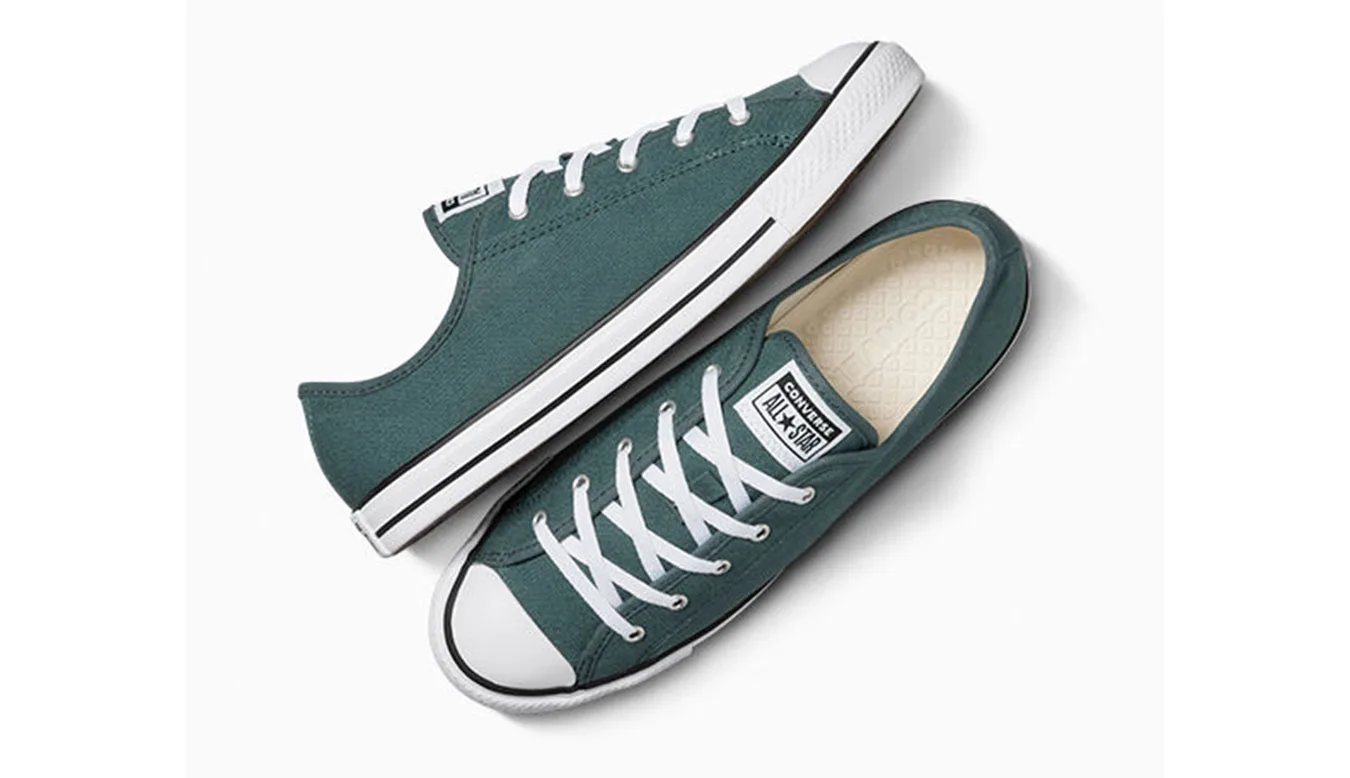 Дамски кецове Converse Chuck Taylor All Star Dainty зелени – Verde – Дамски ниски кецове